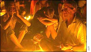 Beach vigil