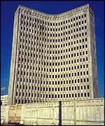 Unfinished building