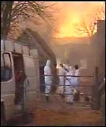 Farm clear-up operation