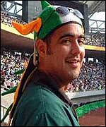 Edward Waller, a member of the Hong Kong Football Club, who is missing 