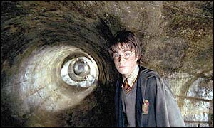 Scene from Harry Potter film