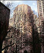 CSFB headquarters in New York City