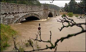 The River Teviot near Jedburgh