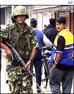 Nepalese soldiers