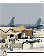 US military base at al-Udeid, Qatar