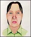 Police sketch of one bomb suspect