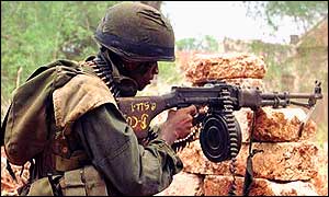 Sri Lankan soldier