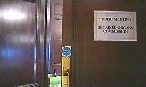 Retained Organs Commission meeting