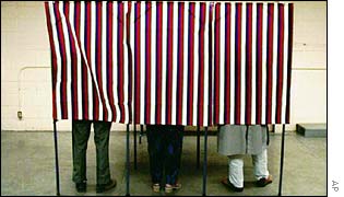 Polling booth