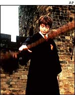 A scene from the first Harry Potter film