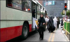 Operating Karaj-Tehran route