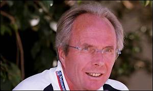 Sven-Goran Eriksson insists he is staying with England