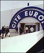 Calais shopping mall