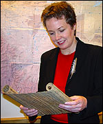Dr Susan Whitfield, Director of the British Library's International Dunhuang Project