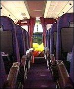 Air Wales plane interior