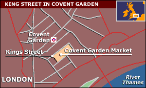 map of King Street