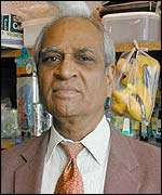 Shop owner Ambalal Patel