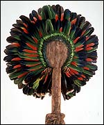 Fan, c. 1500, Aztec, courtesy of the Museo de Antropologia