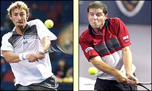 Juan Carlos Ferrero beat Jiri Novak 7-5 6-3