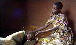 Aids patient