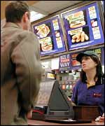 A fast food restaurant