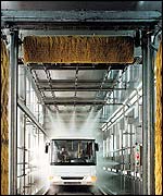 Karosa paint shop