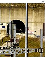 Channel Tunnel entrance 