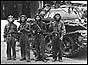 North Vietnamese soldiers in Saigon; photographer Dinh Quang Thanh 