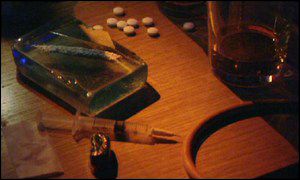 Heroin and needles