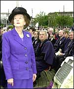 Former Prime Minister Margaret Thatcher 