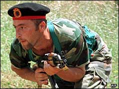 KLA soldier