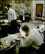 Pupils in classroom