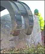 Boulders at Happisburgh