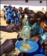 Zimbabwean schoolchildren