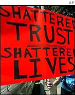 There has been a public outcry in the US