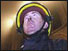 Fireman in helmet