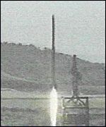 North Korean ballistic missile launch