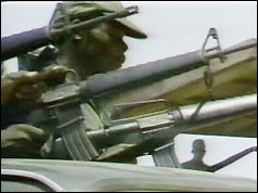Liberian soldier