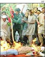 Anti-American protests in Pakistan