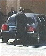 The private funeral of Maurice Gibb