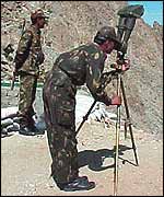 Indian army lookout