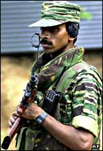 Tamil Tiger soldier