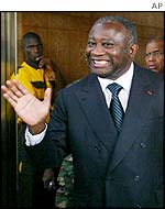 Ivorian President Laurent Gbagbo