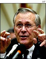 Defense Secretary Donald Rumsfeld