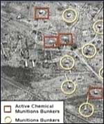 Satellite photograph of Iraq