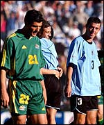 Australia lost to Uruguay in a World Cup qualifying play-off