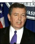 US Attorney General John Ashcroft 