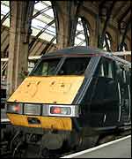 Electric train BBC