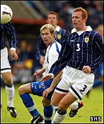 Stephen Crainey had a poor game in the Faroes