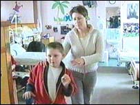 Ben and mum Denise